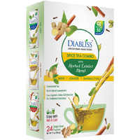 Spice Tea Premix Variety Pack - Low Glycemic Index - Masala Chai, Ginger & Mint