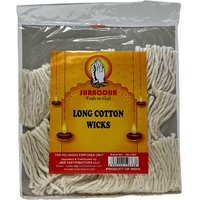 Shraddha Long Cotton Wicks - 18 Gm