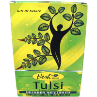 2 Pack Hesh Tulsi Leaves Powder Cures Dandruff - 100 Gm