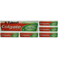 (6 Tubes) Colgate Herbal Toothpaste - 200 Gm Each