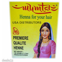 2 Pack Mumtaz Henna Hair Color Powder Mehendi - 100 Gm