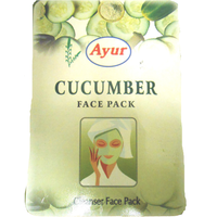 2 Pack Ayur Cucumber Face Pack Powder - 100 g