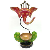 Ganesha Home Decor Tea Light Holder