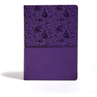 KJV Super Giant Print Reference Bible, Purple LeatherTouch [Unknown]