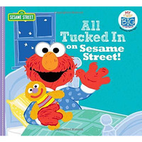 All Tucked In on Sesame Street! [Board book]