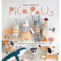 Animal Friends of Pica Pau 3: Gather All 20 Quirky Amigurumi Characters [Paperback]