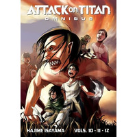 Attack on Titan Omnibus 4 (Vol. 10-12) [Paperback]