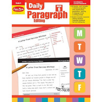 Daily Paragraph Editing, Grade 6 [Paperback]