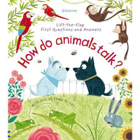 First Questions and Answers: How Do Animals Talk? [Board book]