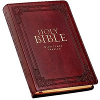 Holy Bible: Kjv Standard Size Thumb Index Edition: Burgundy (king James Bible) [Imitation Leather]