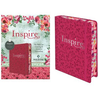 Inspire Bible NLT, Filament Enabled Edition (Hardcover LeatherLike, Pink Peony): [Hardcover]