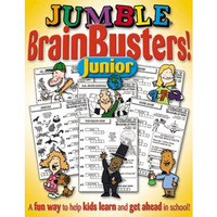 Jumble® BrainBusters Junior: A Fun Way to Help Kids Learn and Get Ahead in  [Paperback]