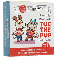 Learn to Read with Tug the Pup and Friends! Box Set 1: Levels Included: A-C [Paperback]