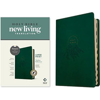 NLT Large Print Thinline Reference Bible, Filament Enabled Edition (LeatherLike, [Leather / fine bindi]