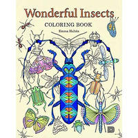 Wonderful Insects Coloring Book [Paperback]