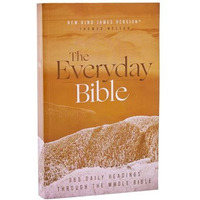 NKJV, The Everyday Bible, Paperback, Red Letter, Comfort Print: 365 Daily Readin [Paperback]