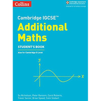 Cambridge IGCSE® Additional Maths Student Book [Paperback]