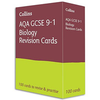 Collins GCSE 9-1 Revision  New AQA GCSE 9-1 Biology Revision Flashcards [Postcard book or pac]