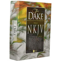 Dake NKJV Black Bonded Leather [Paperback]