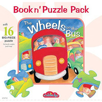 The Wheels on the Bus Book n' Puzzle Pack [Board book]