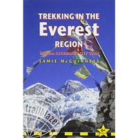 Trekking in the Everest Region: Practical Guide with 27 Detailed Route Maps & [Paperback]