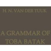 A Grammar of Toba Batak [Paperback]