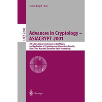 Advances in Cryptology  ASIACRYPT 2001: 7th International Conference on the The [Paperback]