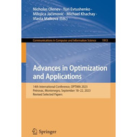 Advances in Optimization and Applications: 14th International Conference, OPTIMA [Paperback]