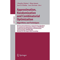 Approximation, Randomization and Combinatorial Optimization. Algorithms and Tech [Paperback]