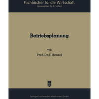 Betriebsplanung [Paperback]