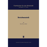 Betriebsstatistik [Paperback]