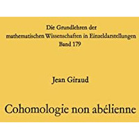 Cohomologie non abelienne [Hardcover]