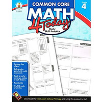 Common Core Math 4 Today, Grade 4: Daily Skill Practice [Paperback]