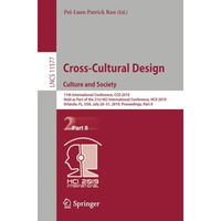 Cross-Cultural Design. Culture and Society: 11th International Conference, CCD 2 [Paperback]