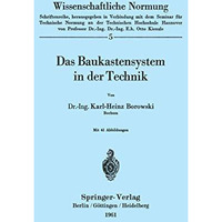 Das Baukastensystem in der Technik [Paperback]