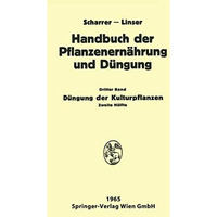 D?ngung der Kulturpflanzen 2 [Paperback]