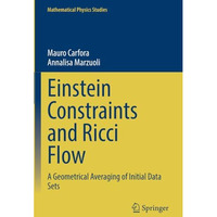 Einstein Constraints and Ricci Flow: A Geometrical Averaging of Initial Data Set [Paperback]