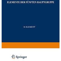 Elemente der F?nften Hauptgruppe: Phosphor [Paperback]