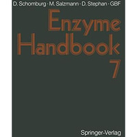 Enzyme Handbook 7: Class 1.51.12: Oxidoreductases [Paperback]