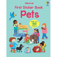 First Sticker Book Pets [Paperback]