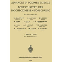 Fortschritte der Hochpolymeren-Forschung [Paperback]