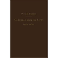 Gedanken ?ber die Seele [Paperback]