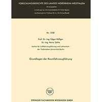 Grundlagen der Raumfahrzeugf?hrung [Paperback]