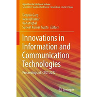 Innovations in Information and Communication Technologies: Proceedings of ICIICT [Paperback]