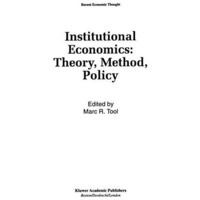 Institutional Economics: Theory, Method, Policy [Paperback]