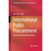 International Public Procurement: Innovation and Knowledge Sharing [Paperback]