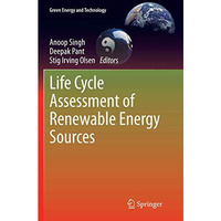 Life Cycle Assessment of Renewable Energy Sources [Paperback]