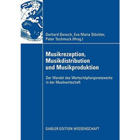 Musikrezeption, Musikdistribution und Musikproduktion: Der Wandel des Wertsch?pf [Paperback]