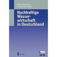 Nachhaltige Wasser-wirtschaft in Deutschland [Hardcover]