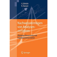 Nachweisverm?gen von Analysenverfahren: Objektive Bewertung und Ergebnisinterpre [Hardcover]